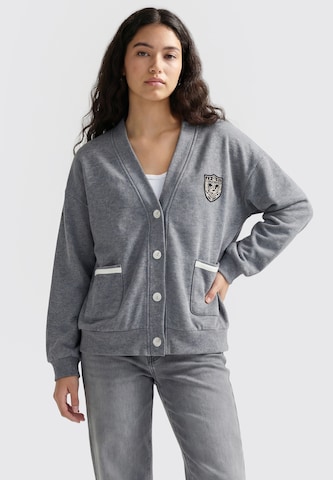Cardigan MYMO en gris : devant