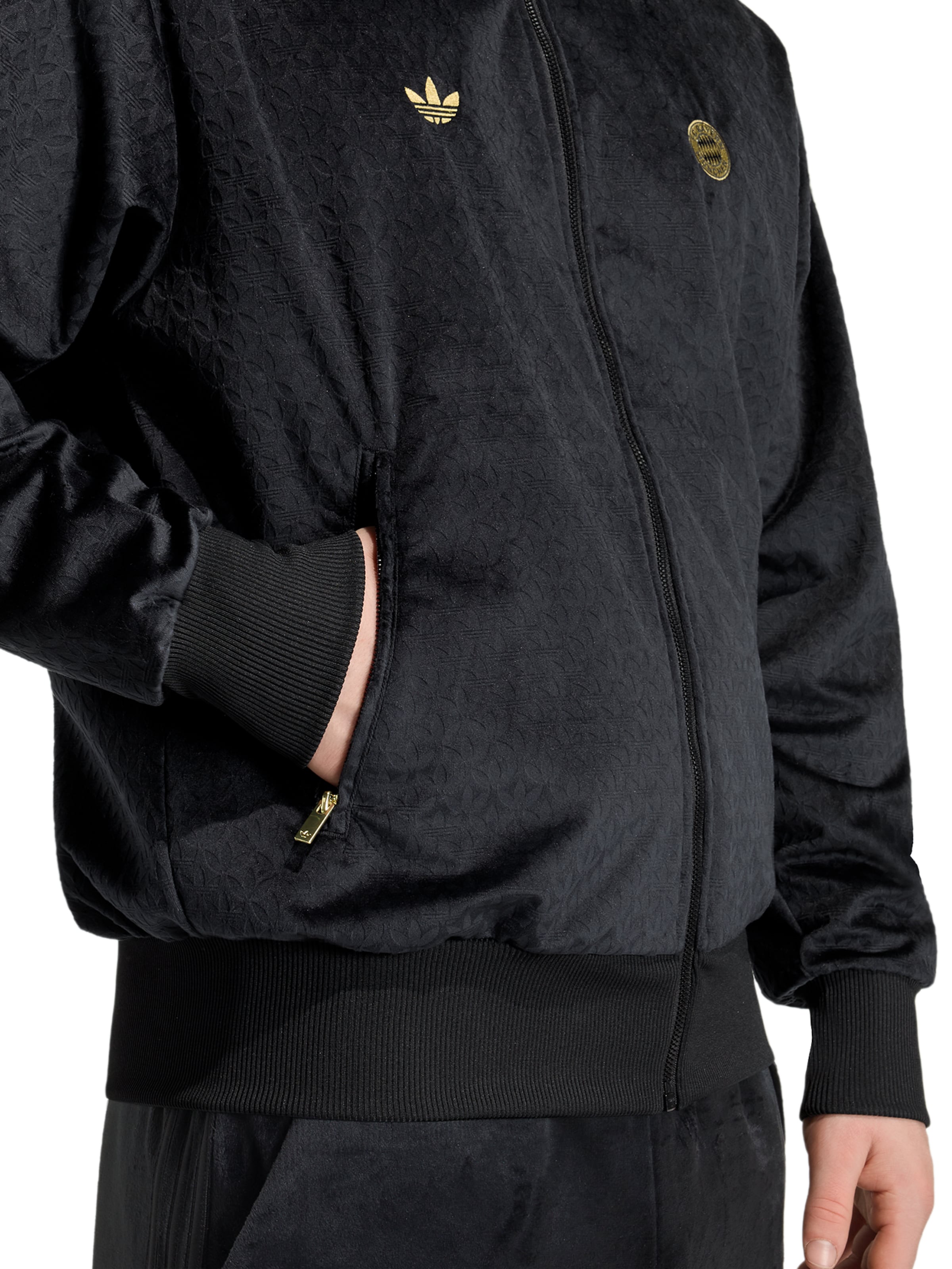 ADIDAS ORIGINALS - Chaqueta deportiva 'FC Bayern München' en negro