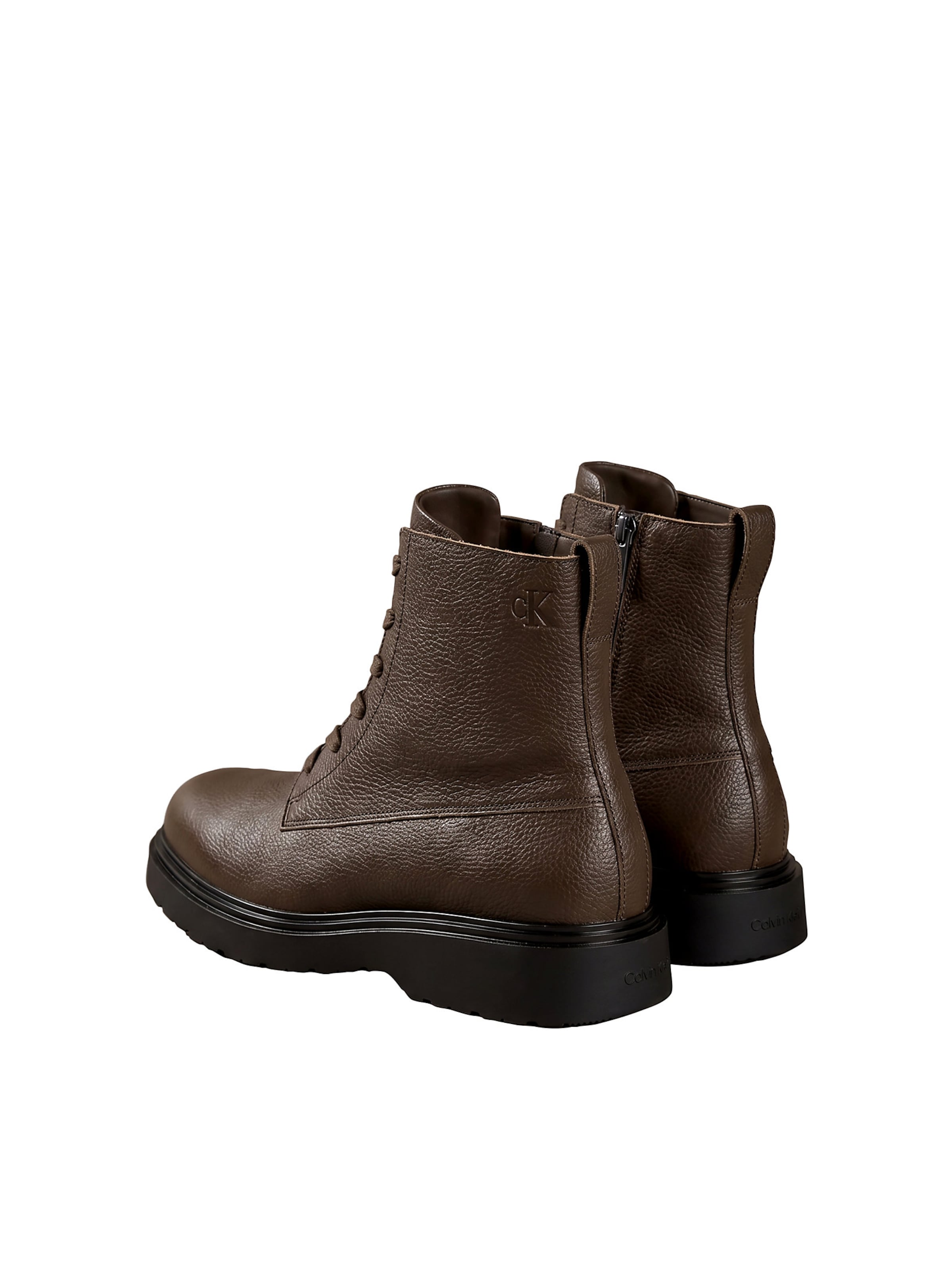 Calvin Klein Schnürboots 'Ess' in Braun