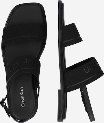 Calvin Klein - Sandália em preto