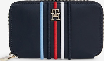 TOMMY HILFIGER Wallet 'Signature' in Blue: front