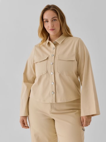 VERO MODA Blus 'Joann' i vit: framsida