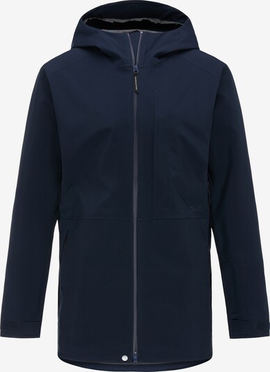 PYUA Outdoorjas in de kleur Blauw, Productweergave