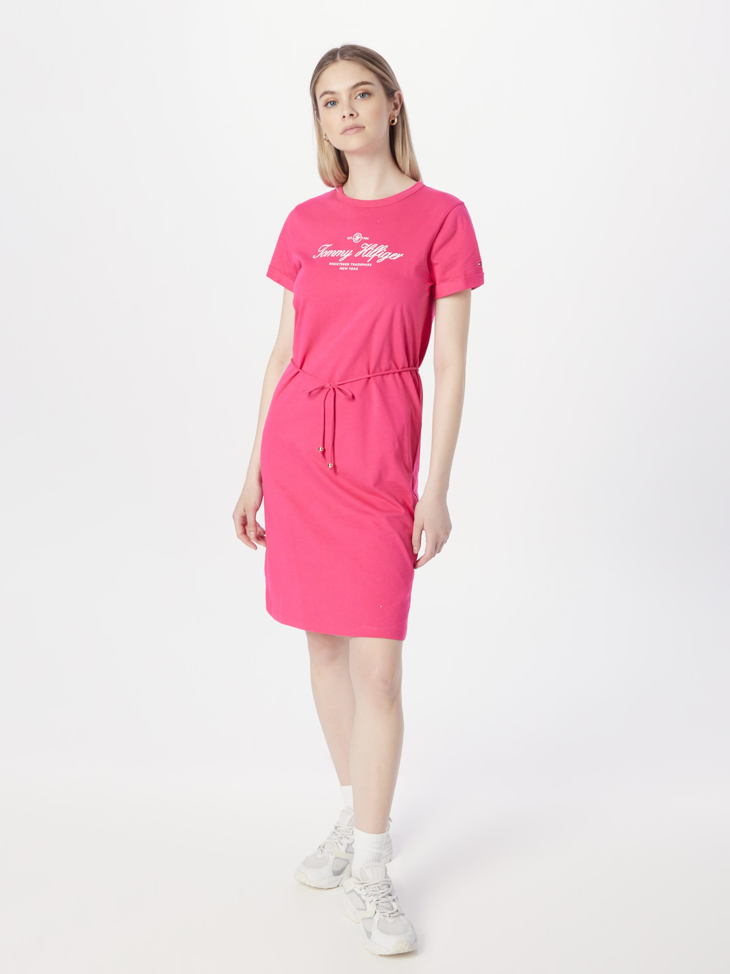 TOMMY HILFIGER Vestido en Rosa ABOUT YOU