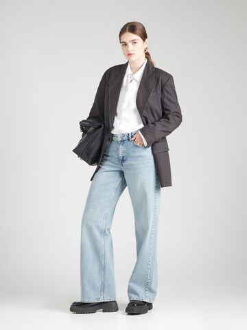 KARL LAGERFELD JEANS Широка кройка Дънки в синьо