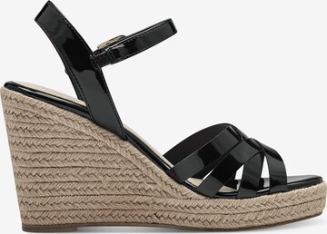 TAMARIS Sandalen met riem in Zwart