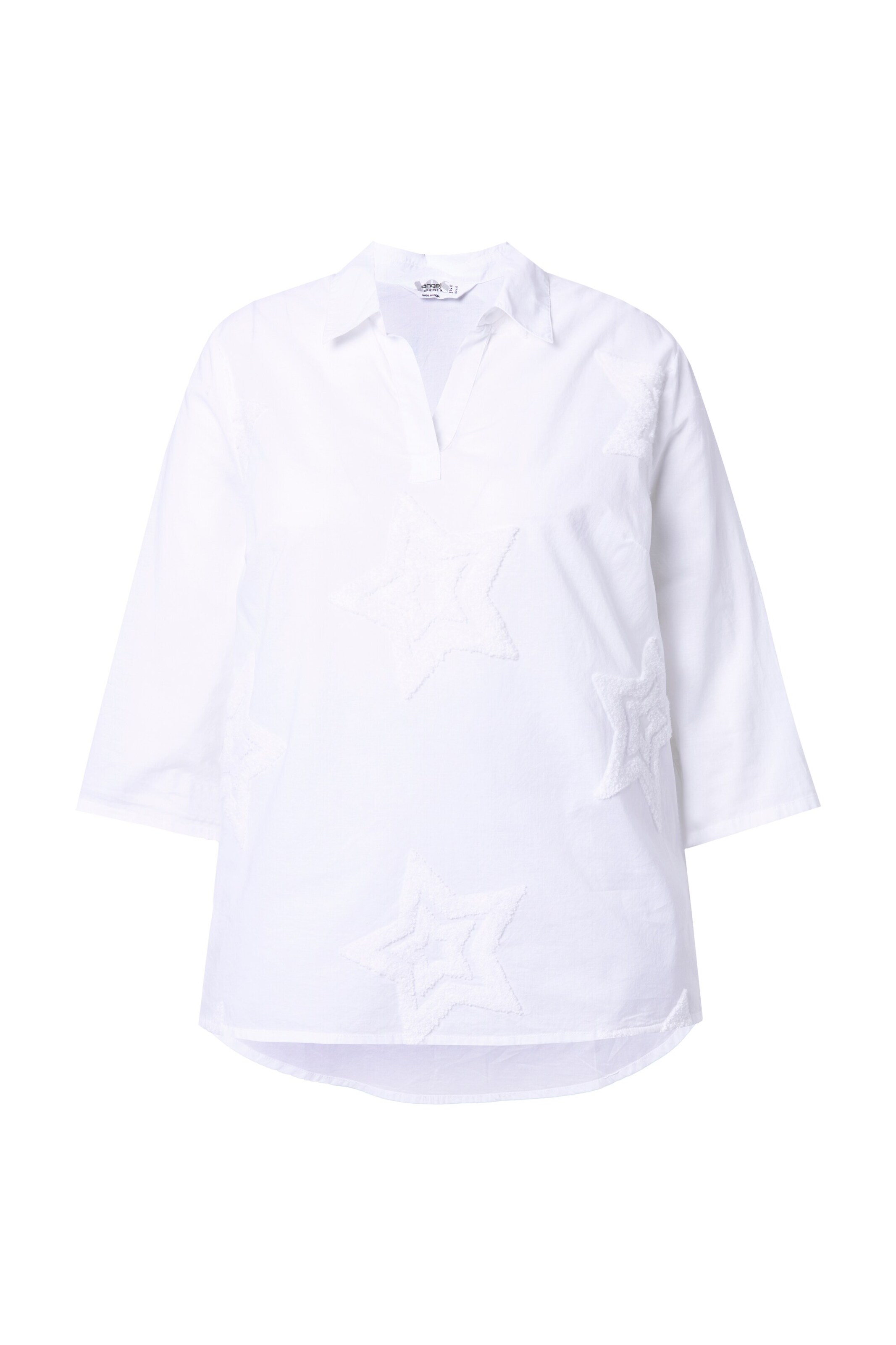Angel of Style Bluse in Weiß: Vorderseite