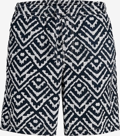 JACK & JONES Housut 'JPSTJaiden' värissä laivastonsininen / valkoinen, Tuotenäkymä