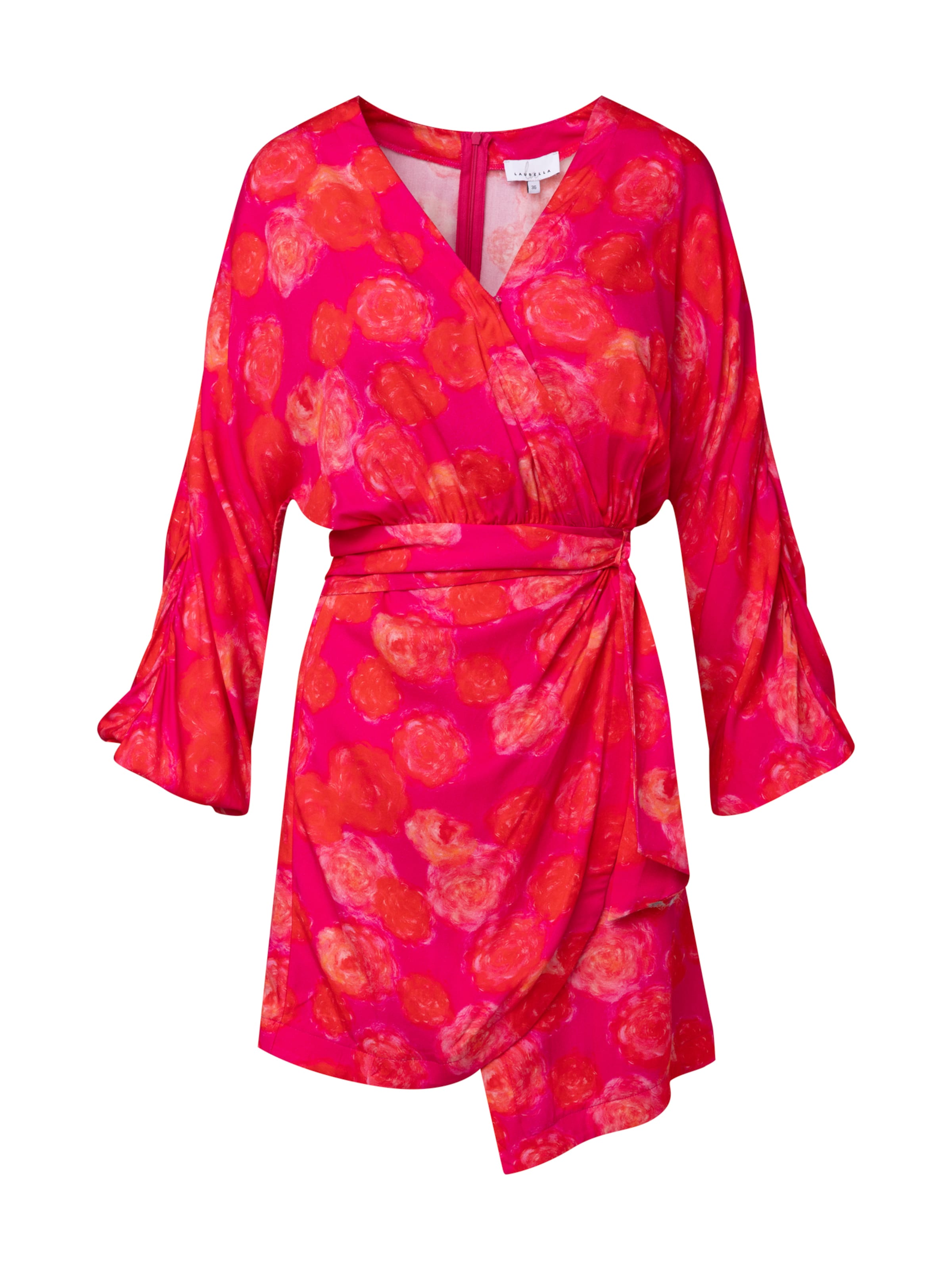 Laurella Kokteilové šaty - Červená: predná strana