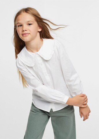 MANGO KIDS Blouse 'Granada' in White