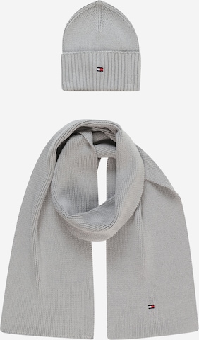 Bonnet TOMMY HILFIGER en gris : devant