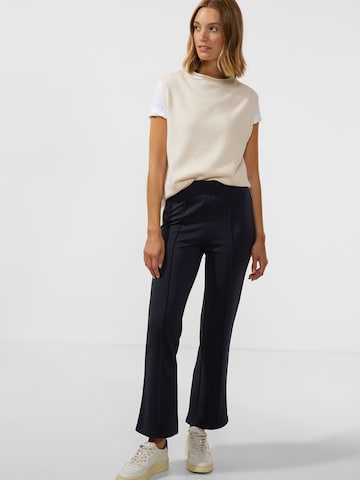 STREET ONE Boot cut Trousers in Blue