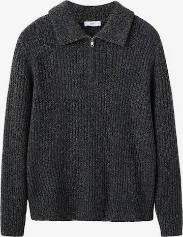 MANGO MAN Sweater 'Joanp' in Grey: front