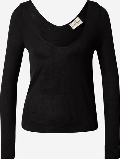 A LOT LESS Pullover 'Mara' in schwarz, Produktansicht