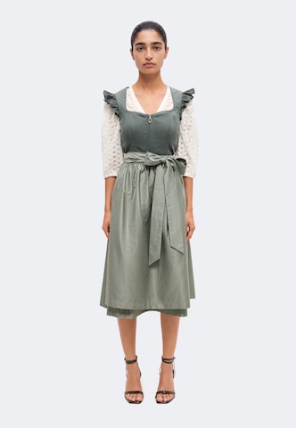 zaļš MARJO "Dirndl" stila kleita 'Ansfelden'