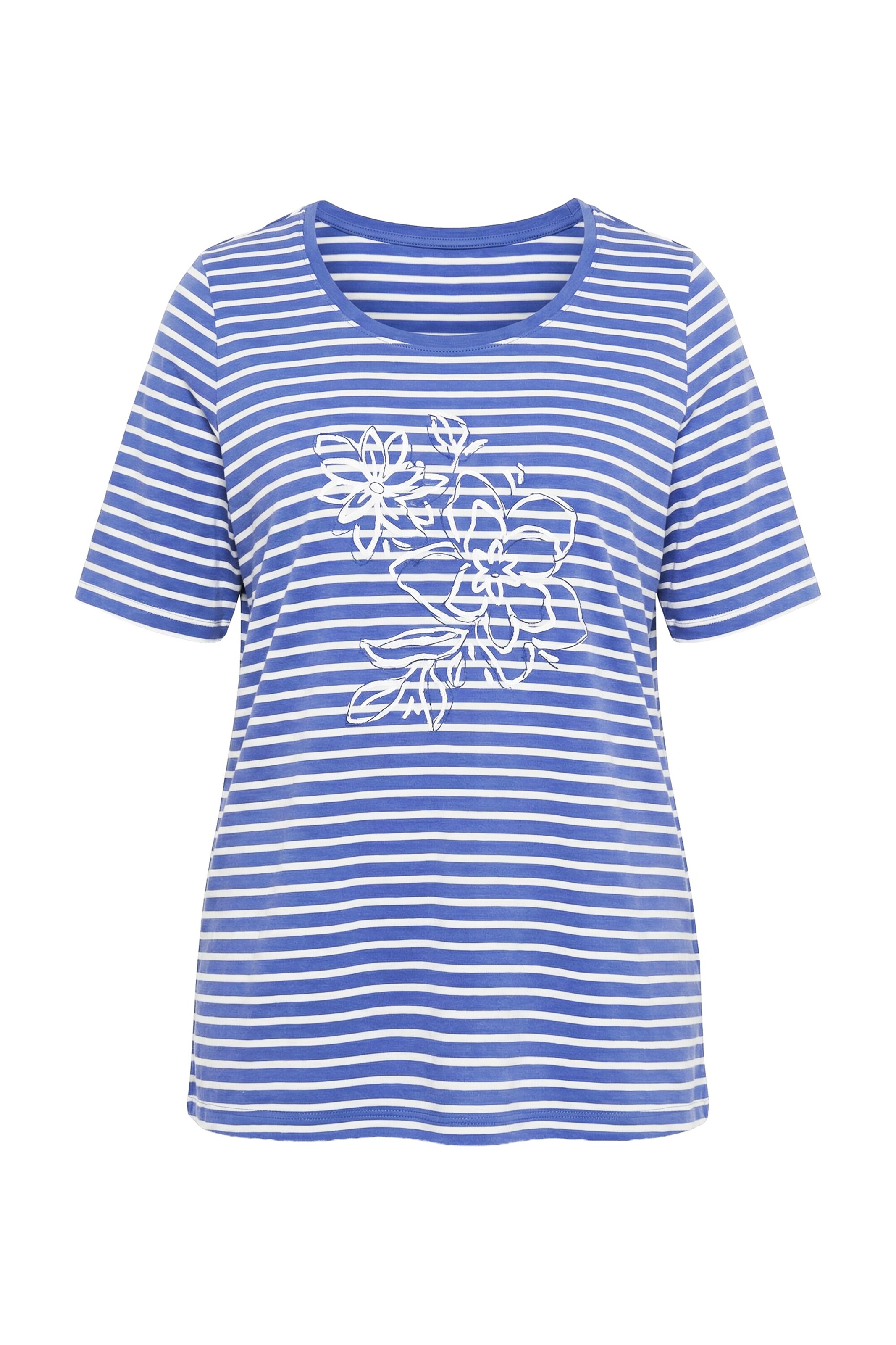 Ulla Popken Shirt in Blue: front