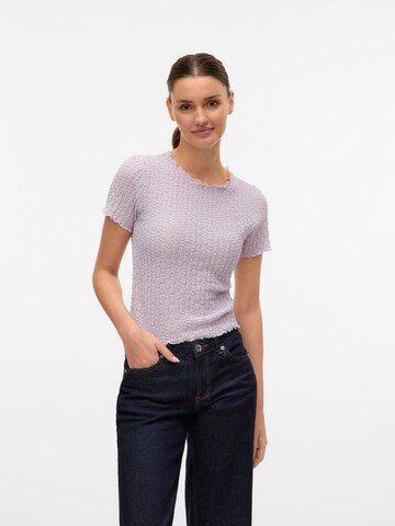 T-shirt 'VMShelby' Aware en violet : devant