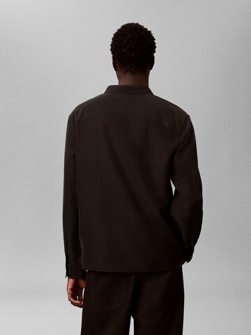 Coupe regular Chemise Calvin Klein en noir
