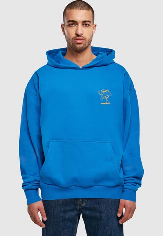 Merchcode Sweatshirt 'Espresso' in Blau: Vorderseite