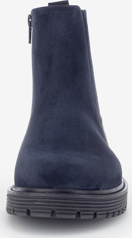 GABOR Chelsea Boots in Blau