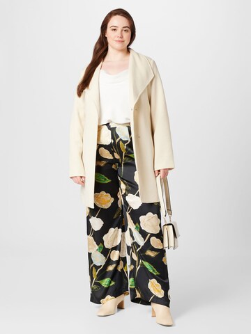 Vero Moda Curve Between-Seasons Coat 'DONA VIVIAN' in Beige