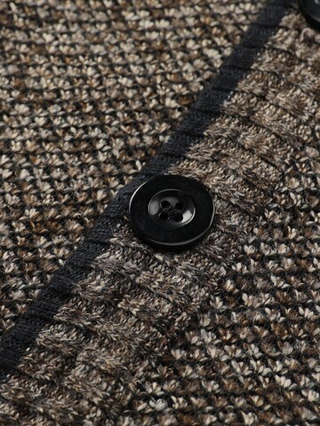 Youthup Knit Cardigan in Brown