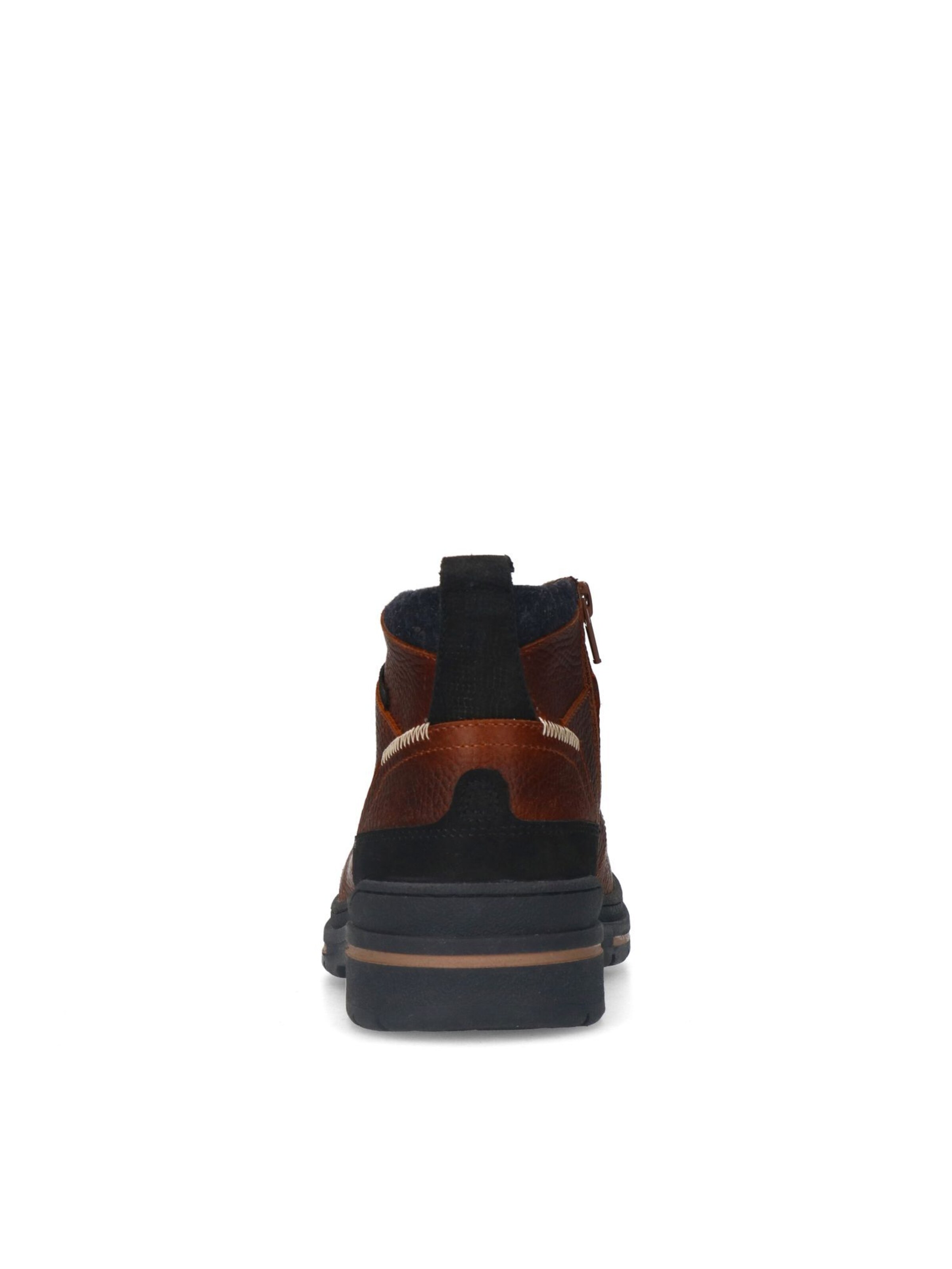MANFIELD Lace-Up Boots in Brown