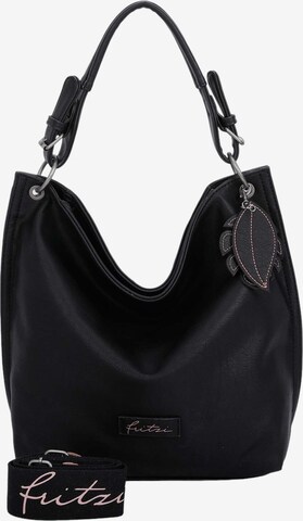 Borsa a spalla 'Eco-Fritzi01' di Fritzi aus Preußen in nero: frontale