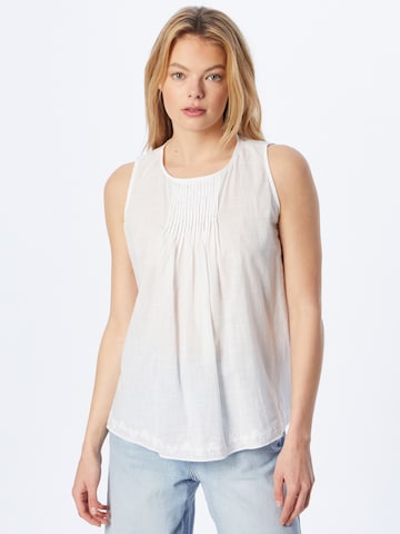 UNITED COLORS OF BENETTON - Blusa em branco: frente