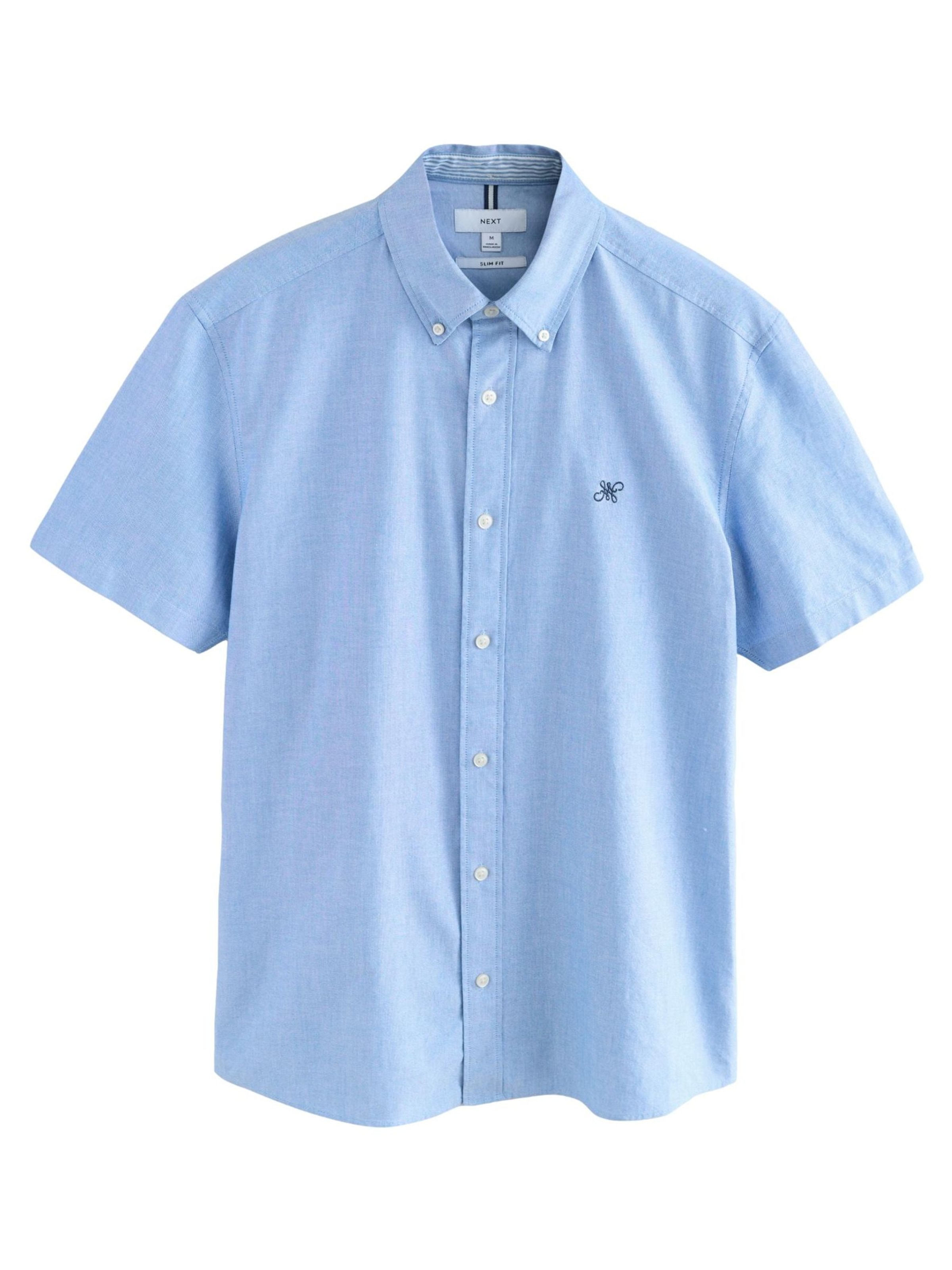 Next Regular fit Overhemd in Blauw: voorkant