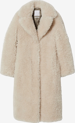 MANGO Winter Coat 'Eureka' in Beige: front