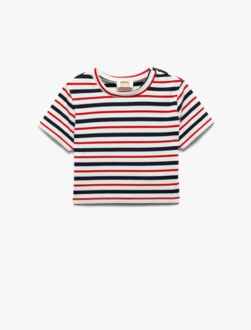 Koton T-Shirt in Weiß: Vorderseite