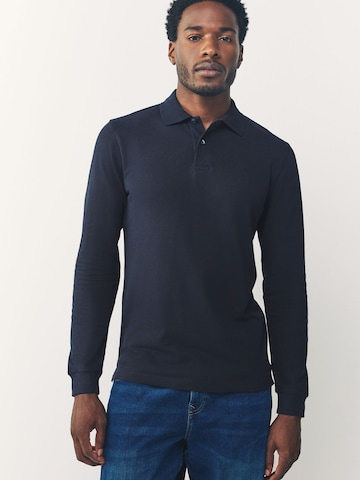 Tricou de la Next pe albastru: față