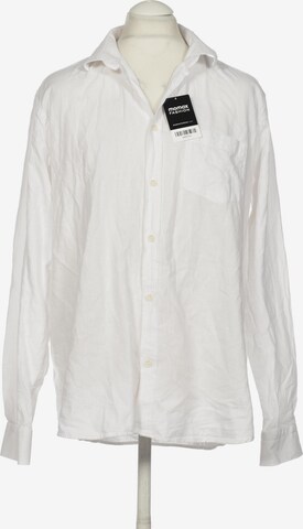Trendyol Button Up Shirt in XL in White: front