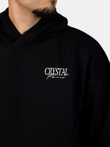 Crystal Paris Sweatshirt 'Dias' in Black