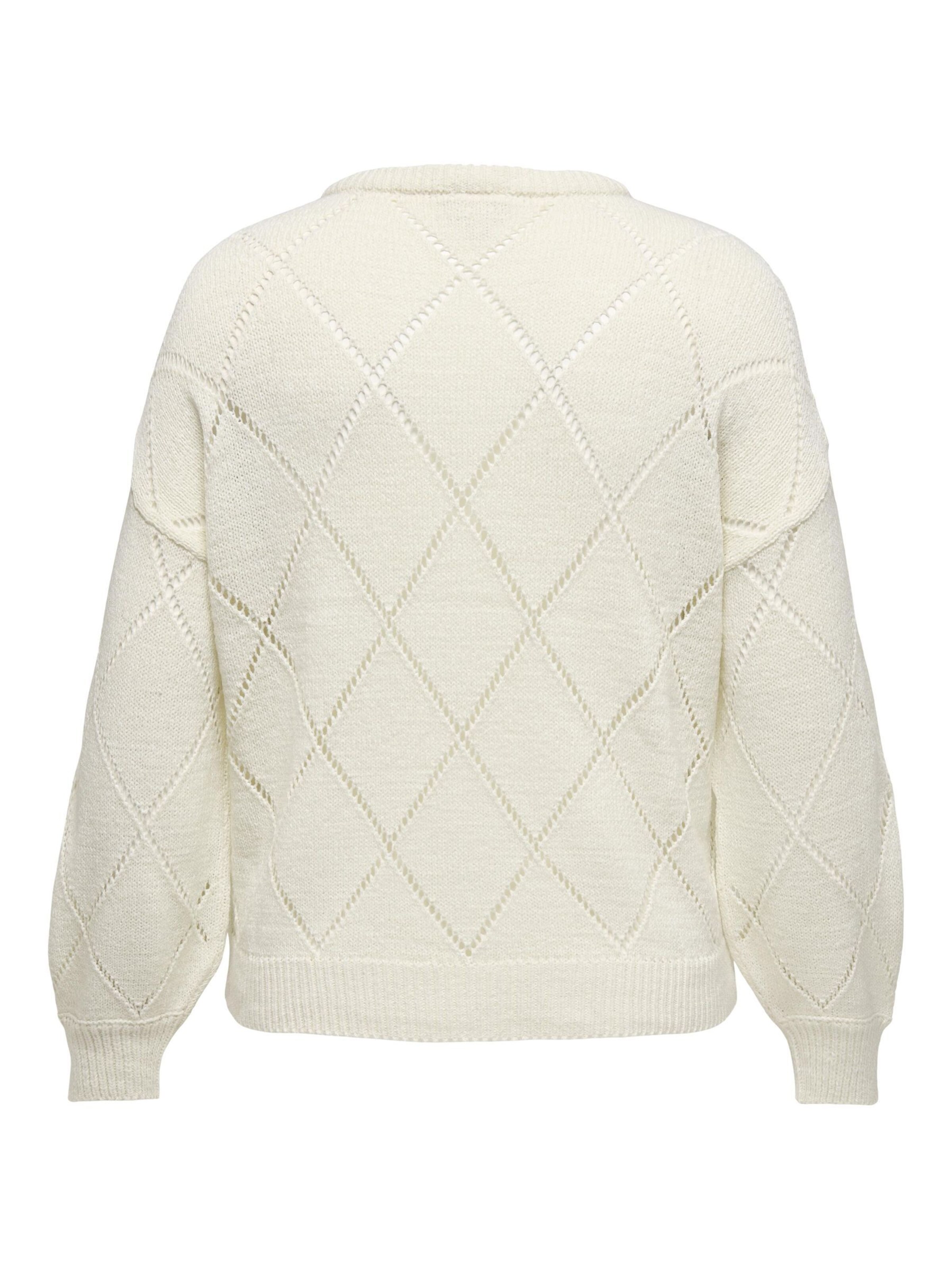 ONLY Carmakoma Pullover 'CARGeenas' in Weiß