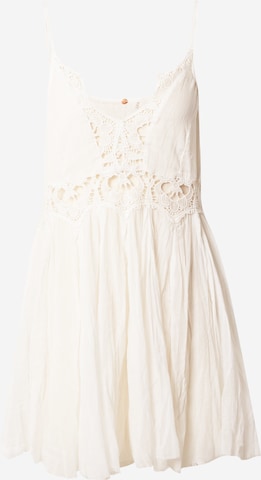 Free People Платье в Белый: спереди