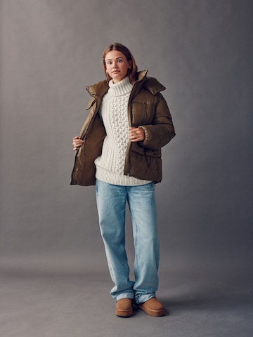 Next Jacke in Grün: Vorderseite