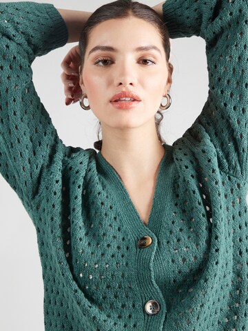 ABOUT YOU Knit cardigan 'Cecile' in Green