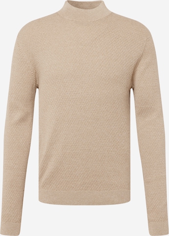 JACK & JONES Sweater 'Dallas' in Beige: front