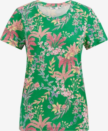 WE Fashion Shirt in Groen: voorkant