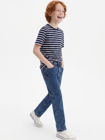 Calvin Klein Jeans Regular Farkut värissä sininen: etupuoli