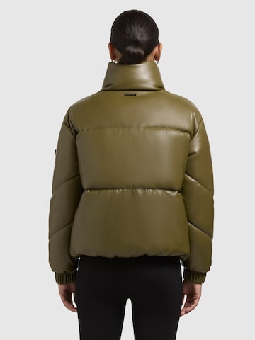 khujo Winter Jacket 'Khalia' in Green