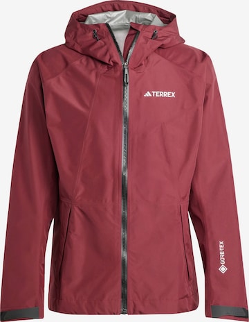 Veste outdoor 'XPERIOR' ADIDAS TERREX en rouge : devant