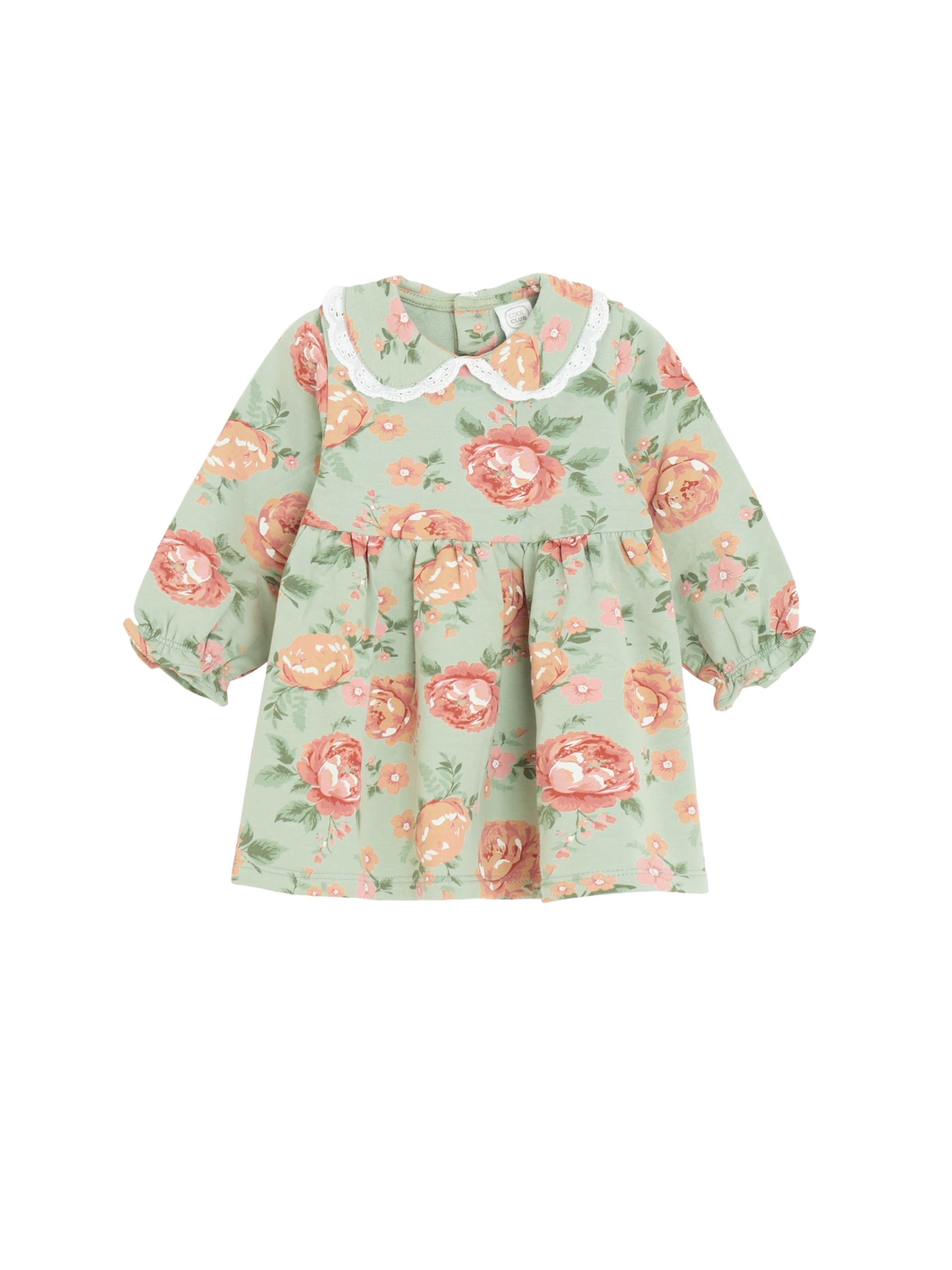 Cool Club - Vestido en verde: frente