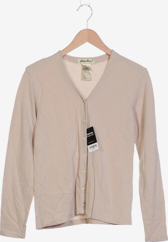 EDDIE BAUER Strickjacke M in Beige: predná strana