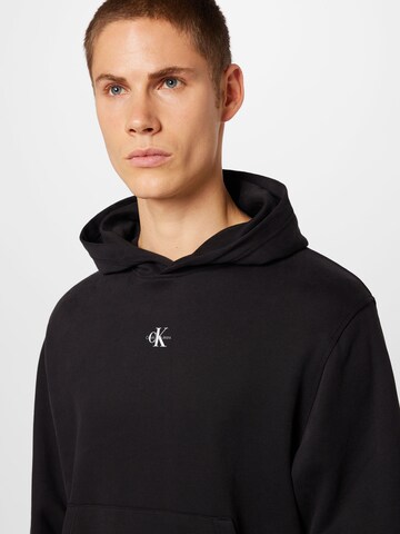 Calvin Klein Jeans Sweatshirt in Schwarz