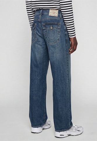 True Religion Wide leg Jeans 'Vinny ' in Blauw