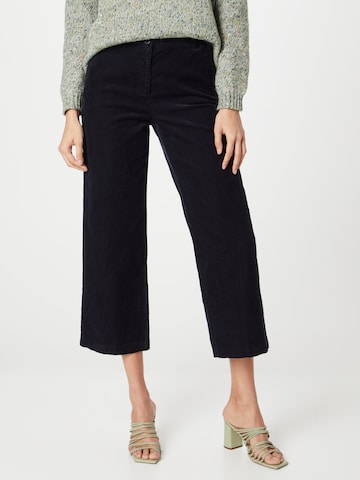 LA STRADA UNICA Wide leg Broek 'VIDA' in Blauw: voorkant