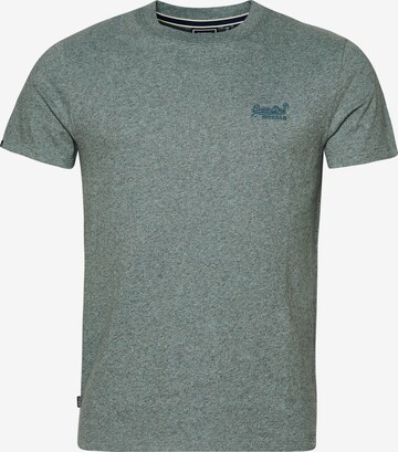 T-Shirt Superdry en gris : devant